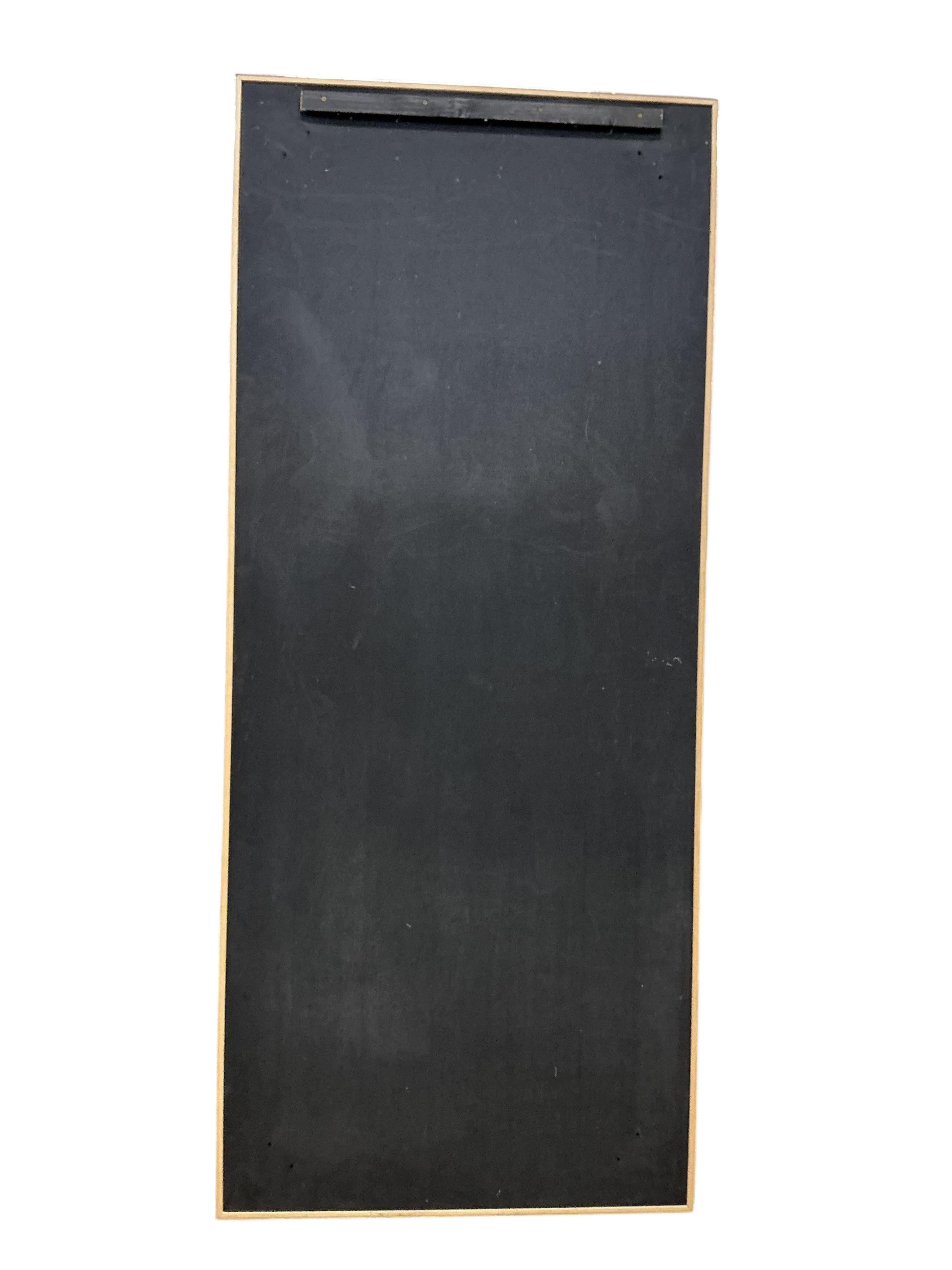 A pair of large rectangular chrome and faux crocodile wall mirrors, 228cm x 96cm